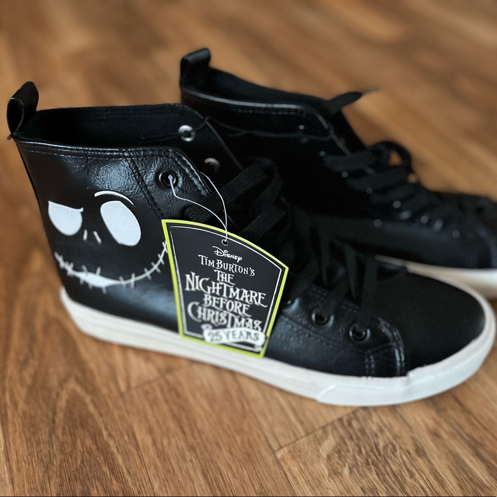 Nightmare Before Christmas Jack Skellington Hightops 9.5/10 Mens